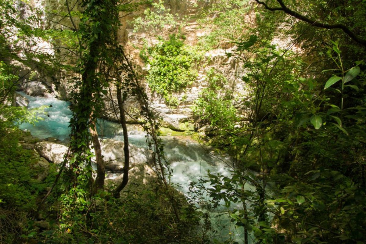 lousios river arcadia peloponnese