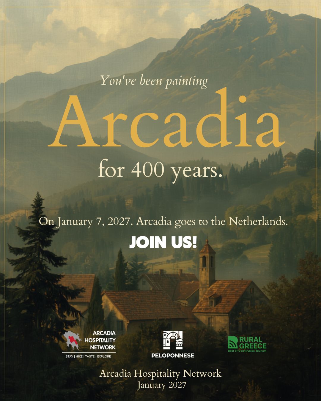 Arcadia goes to the Netherlands