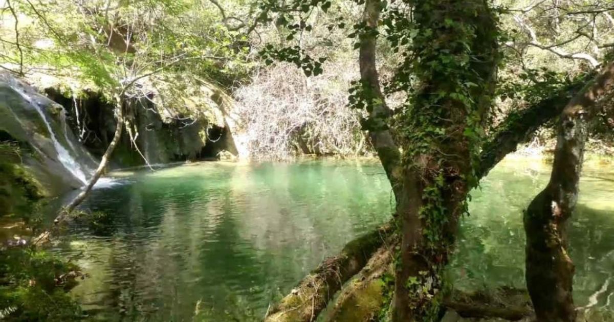 Mavrolimna lake, Paradisia, Arcadia