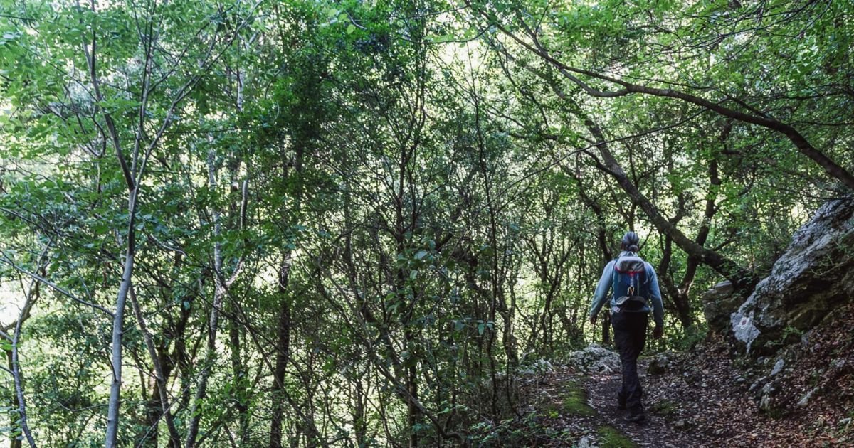 wlaking the menalon trail in Arcadia, Peloponnese